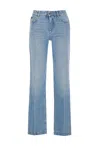 Dolce & Gabbana High-rise Straight Jeans In Blue