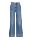 Dolce & Gabbana High-rise Straight Jeans In Blue
