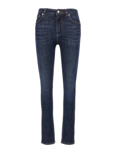 DOLCE & GABBANA JEANS BOOT-CUT - AZUL
