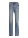 Dolce & Gabbana Blue Cotton Jeans In Blue
