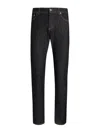 Dolce & Gabbana Slim-fit Stretch Denim Jeans In Black