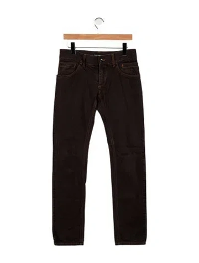 Pre-owned Dolce & Gabbana Jeans In Brown
