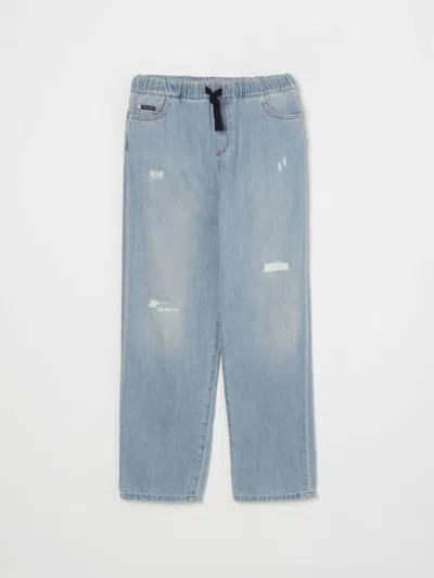 DOLCE & GABBANA JEANS DOLCE & GABBANA KIDS COLOR DENIM,G84690028