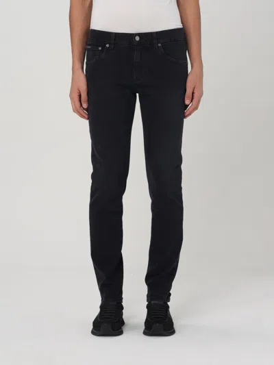 DOLCE & GABBANA JEANS DOLCE & GABBANA MEN COLOR BLACK,G43824002