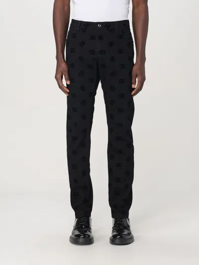 Dolce & Gabbana Jeans  Men Color Black