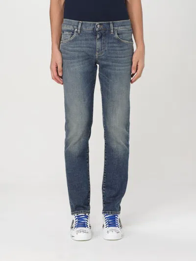 Dolce & Gabbana Jeans  Men Color Blue In 蓝色