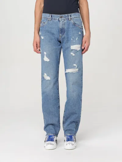 DOLCE & GABBANA JEANS DOLCE & GABBANA MEN COLOR DENIM,G41571028