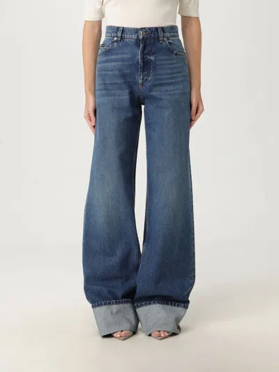 Dolce & Gabbana Jeans  Woman Color Denim In Blue