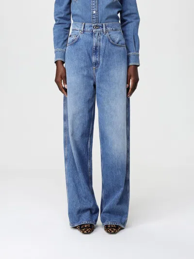 Dolce & Gabbana Jeans  Woman Color Gnawed Blue