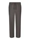 Dolce & Gabbana Wool Jogging Pants In Gris
