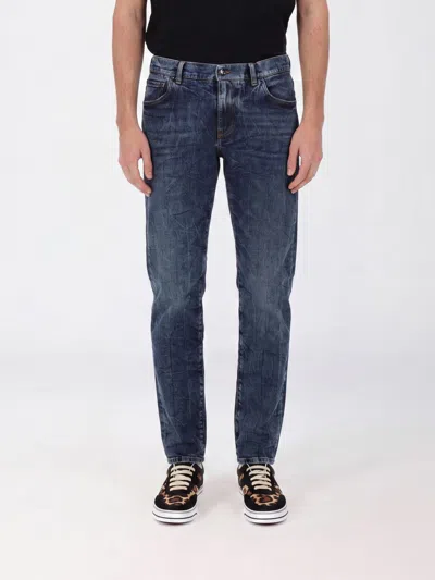 Dolce & Gabbana Jeans Men Color Denim In Blue