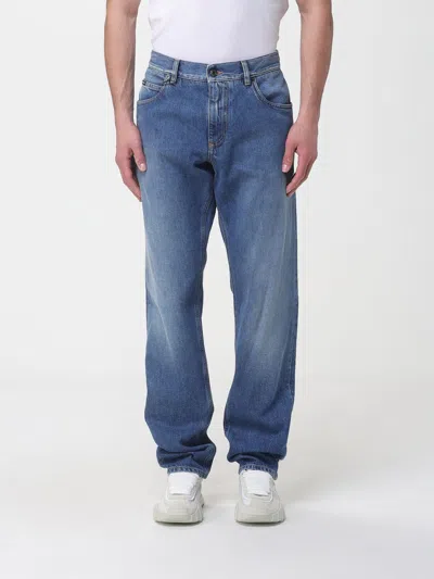Dolce & Gabbana Jeans Men  In Burgundy