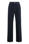 Dolce & Gabbana Overfit 5-pocket Straight-leg Jeans For Women In Navy