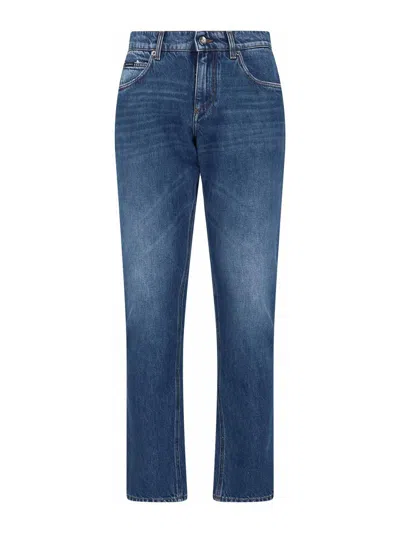 Dolce & Gabbana Jeans Slim In Blue