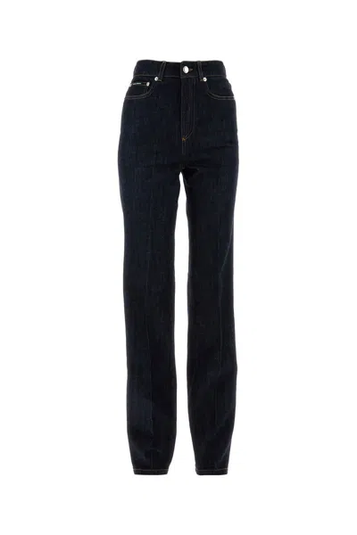 Dolce & Gabbana Black Loose-fit Jeans In Variantabbinate