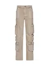 Dolce & Gabbana Denim Cargo Pants In Variante Abbinata