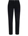 Dolce & Gabbana Straight Trousers With Five-pocket And Belt Loops In Black