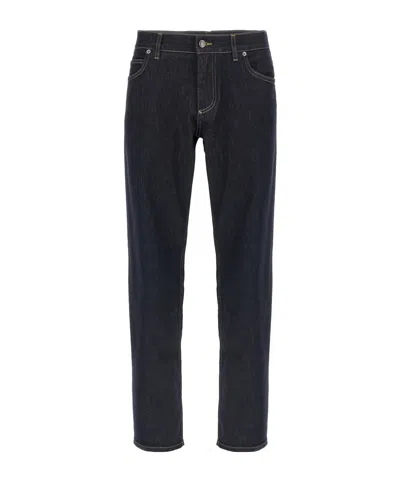 Dolce & Gabbana Jeans With Belt Loops In Black