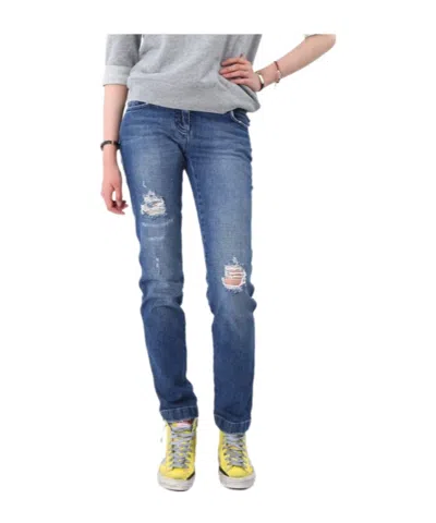 Dolce & Gabbana Jeans With Belt Loops In Blue
