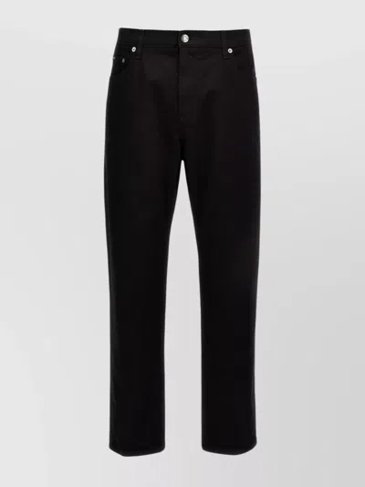 Dolce & Gabbana Jeans With Front And Back Pockets In Black