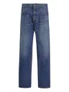 Dolce & Gabbana Jeans With Logo Patch In Blue