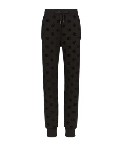Dolce & Gabbana Jersey Jogging Pants In ブラック
