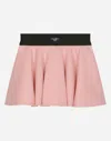 Dolce & Gabbana Jersey Skirt With Elastic
