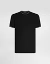 Dolce & Gabbana Short Sleeve T-shirt In Black