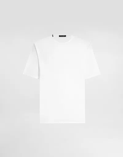 Dolce & Gabbana Cotton-jersey T-shirt In White