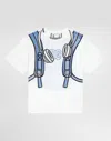 Dolce & Gabbana Backpack-graphic T-shirt In White