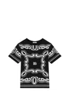 Dolce & Gabbana Cotton Bandana Print T-shirt In Back