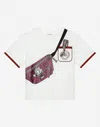Dolce & Gabbana Printed Cotton Jersey T-shirt In White