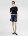 Dolce & Gabbana Jersey T-shirt With Dg Logo Embroidery In Black
