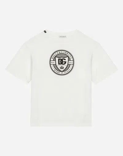 Dolce & Gabbana T-shirt Manica Corta In White