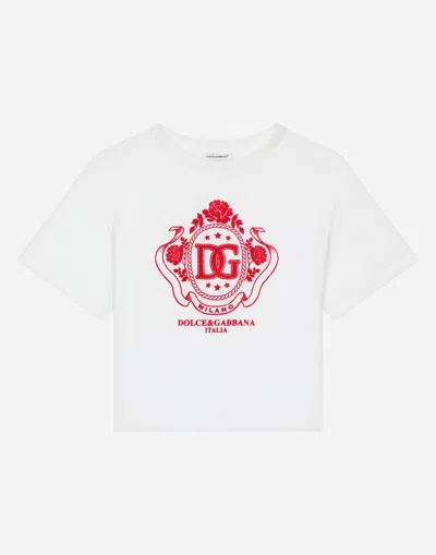 Dolce & Gabbana T-shirt Manica Corta In White