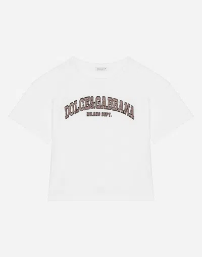 Dolce & Gabbana T-shirt Manica Corta In Bianco