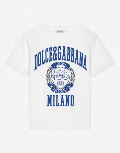Dolce & Gabbana T-shirt Manica Corta In White