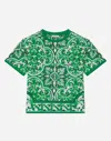 Dolce & Gabbana Majolica Print T-shirt In Print