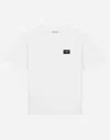 Dolce & Gabbana Jersey T-shirt With Logo Tag In White