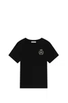 Dolce & Gabbana Cotton Logo-patch T-shirt In Back