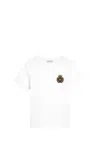 Dolce & Gabbana Cotton Logo-patch T-shirt In White