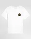 Dolce & Gabbana Jersey T-shirt With Patch In White