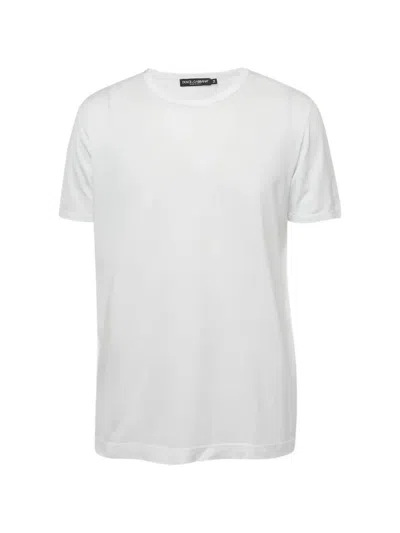 Pre-owned Dolce & Gabbana Jersey Top In White