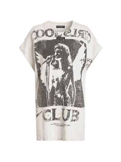 Dolce & Gabbana Jersey T-shirt In White