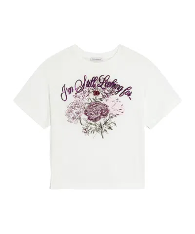 Dolce & Gabbana Jersey T-shirt In White