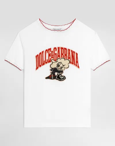 Dolce & Gabbana T-shirt En Jersey Avec Logo