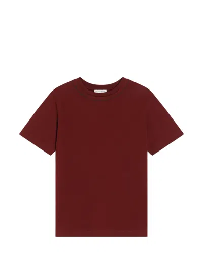 Dolce & Gabbana Kids' Jersey T-shirt With Logo In Red