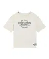 Dolce & Gabbana Jersey T-shirt With Print And Logo Patch In White