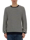 Dolce & Gabbana Jersey With Stripe Pattern In Multicolour