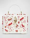 Dolce & Gabbana Jewel-embellished Box Top-handle Bag